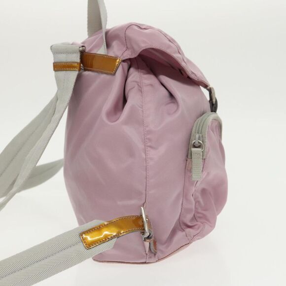 Prada Pink Synthetic Backpack Bag (Pre-Owned) - Picture 5 of 16